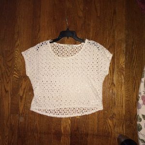 Forever 21 Egg White Shirt